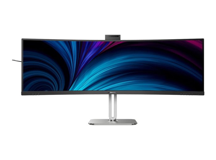 Philips 49B2U6900CH/00 monitor komputerowy 124 cm (48.8") 5120 x 1440 px Dual QHD LCD Czarny