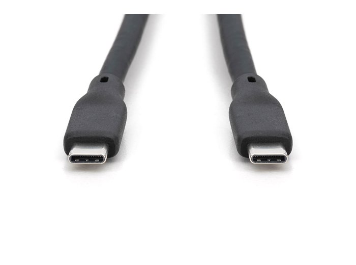 Digitus Kabel silikonowy USB, USB 20 Gb/s, 2 m, czarny