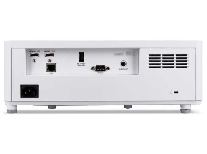 Acer PL6820 Projektor o standardowym rzucie 5500 ANSI lumenów DLP UHD 4K (3840x2160) Biały