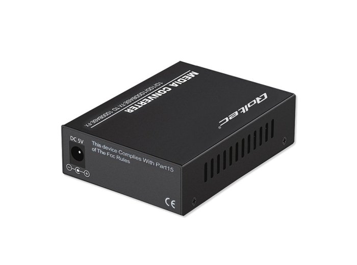 Dwukierunkowy Media Konwerter SWITCH Ethernet 1x RJ45 1x SFP | 1000Mb/s | 5V