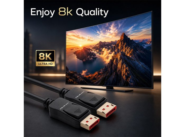 Kabel DisplayPort M/M v2.1 | 40G | 2m