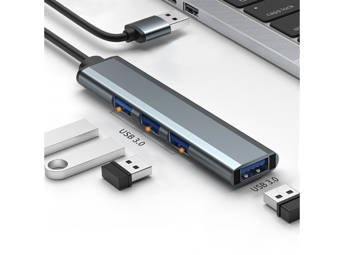 HUB adapter USB 3.0 4w1 | 4x USB 3.0