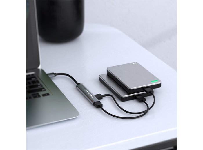 HUB adapter USB-C 3.1 4w1 | USB 3.0 | 3x USB 2.0
