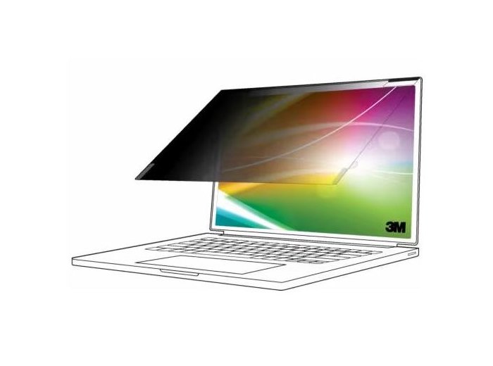 3M BPNDE006 filtr do ekranu 36,8 cm (14.5") Laptop Bezramkowy filtr prywatności na wyswietlacz
