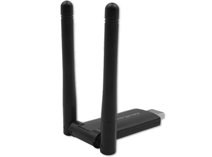 Szybki bezprzewodowy adapter USB DUAL Wi-Fi 2 x 2dBi | Standard AC | USB 3.0 | 1200Mbps