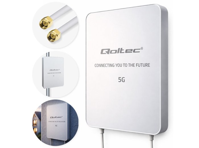 Antena 5G LTE | 16dBi | kierunkowa | zewnętrzna | SMA | 3300-3800MHz | wodoodporna | 3m