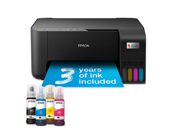 Urządzenie wielofunkcyjne EPSON EcoTank ET-2860 Atramentowa A4 5760 x 1440 DPI 33 stron/min Wi-Fi Czarne