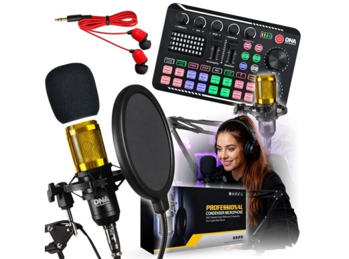 DNA STUDIO SET zewnętrzna karta dźwiękowa Bluetoot