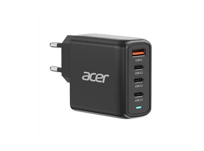 Acer ZL.ADTCC.00L ładowarka do urządzeń przenośnych Uniwersalne Czarny Prąd przemienny Szybkie ładowanie Wewnętrzna