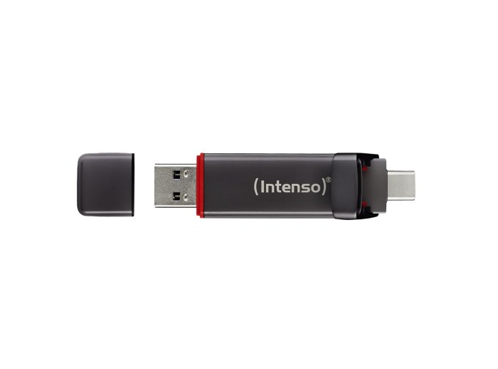Intenso 3850460 Zewnętrzny dysk SSD 1 TB USB Type-A / USB Type-C 3.2 Gen 1 (3.1 Gen 1) Antracyt