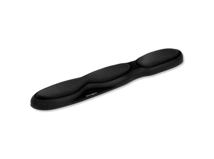 Podkładka pod nadgarstek ergonomiczna, żelowa, czarna