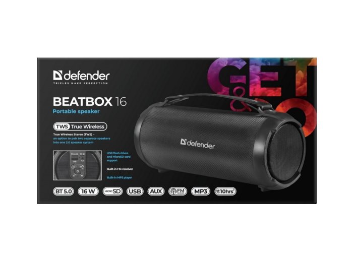 Głośnik Bluetooth BEATBOX 16W