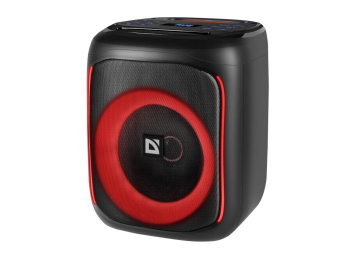 Głośnik Defender BOOMER 50 Bluetooth 50W MP3/FM/SD/USB/AUX/TWS/LED/MIC KARAOKE czarny
