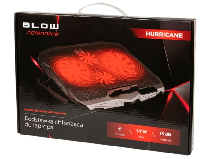 Podstawka chłodząca laptop 4 FAN HURRICANE