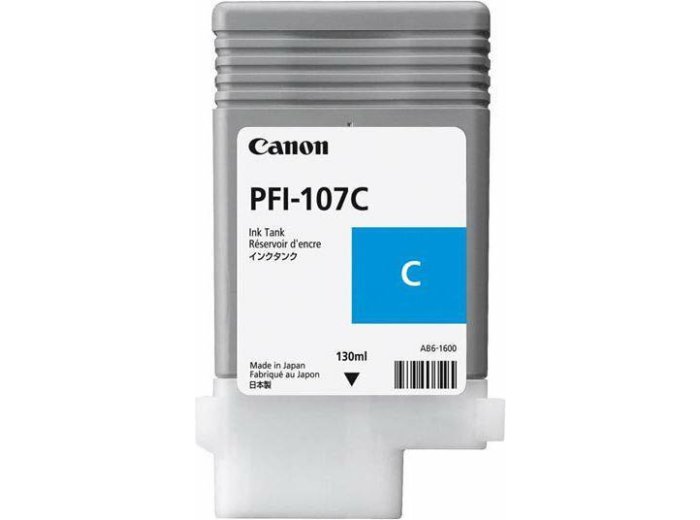 Canon Tusz PFI107C Cyan 130 ml