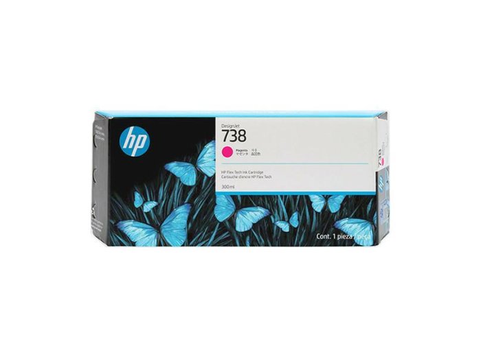 HP Tusz nr 738 676M7A Magenta 300ml