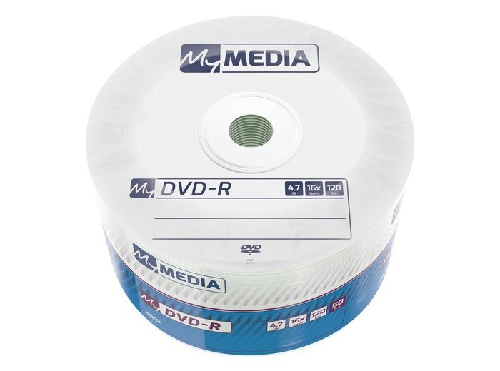 DVD-R My Media 4.7GB x16 Wrap (50 spindle)