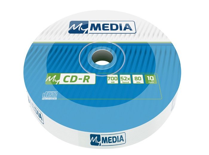 CD-R My Media 700MB Wrap (10 spindle)