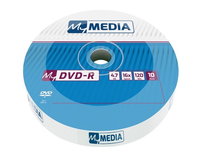 DVD-R My Media 4.7GB x16 Wrap (10 spindle)