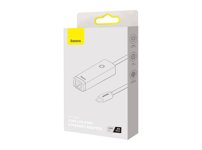 Adapter sieciowy USB-C LAN RJ45 WKQX000301