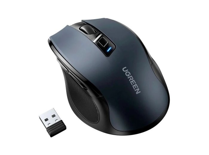 Mysz bezprzewodowa silent click MU006 - czarna