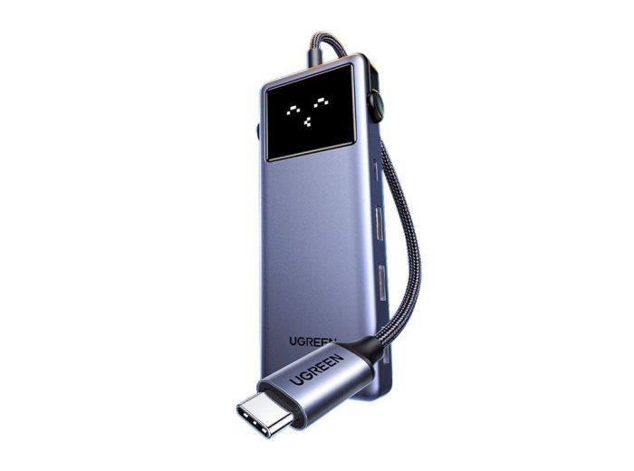 HUB USB3.0 3XUSB 1XUSB-C 1XHDMI RJ45 LED