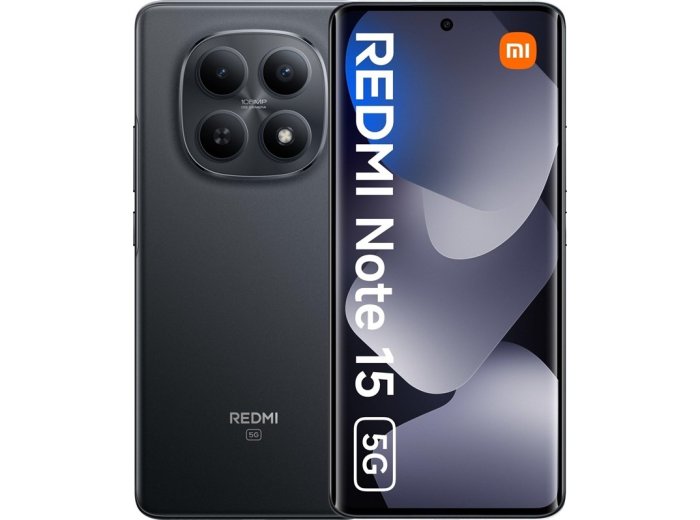 Smartfon Xiaomi Redmi Note 15 5G 17,2cm 6.77" 8GB 128GB 5520mAh Czarny