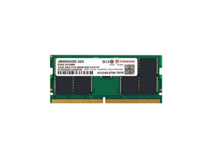 Pamięć SO DDR5 16 GB 4800 CL40 Transcend JetRAM, JM4800ASE-16G
