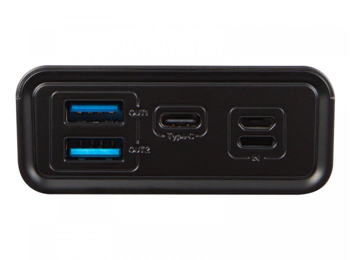 PowerBank PB20E QC+PD 20W 20000mAh+lightning Czarny