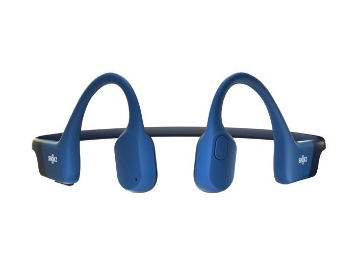 Słuchawki bezprzewodowe kostne Shokz OpenRun USB-C niebieskie