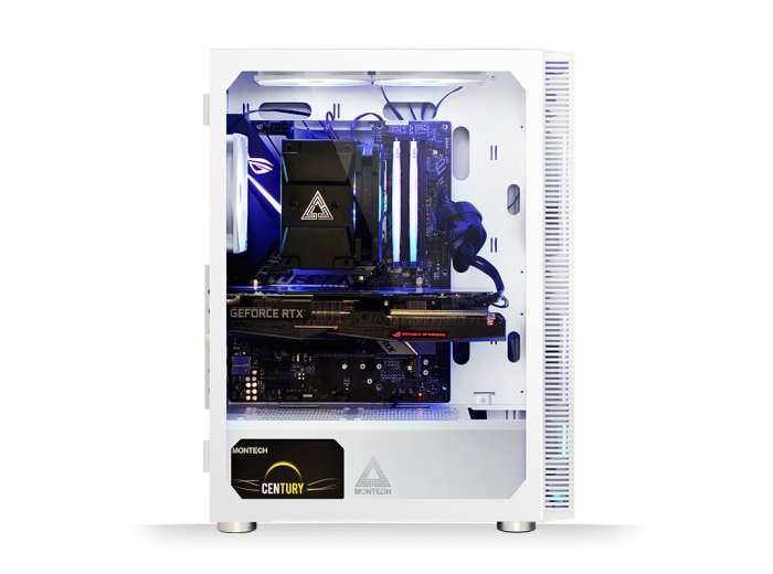 Obudowa komputerowa Montech X3 TG RGB biała