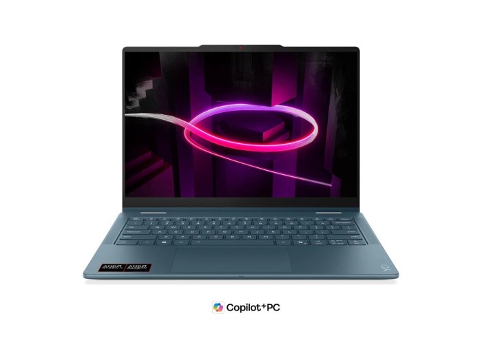 Lenovo Yoga 7 Gen 11 14AGP11 Ryzen AI 5 435 14"WUXGA Touch OLED 400nits 60Hz Glossy 16GB LPDDR5X-8000 SSD512 Radeon 840M Graphics 5.0MP + IR 70Wh Win11 Tidal Teal