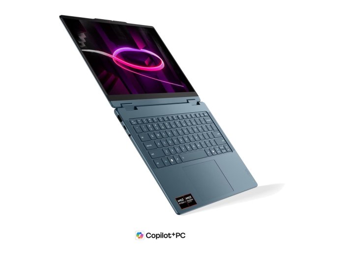 Lenovo Yoga 7 Gen 11 14AGP11 Ryzen AI 5 435 14"WUXGA Touch OLED 400nits 60Hz Glossy 16GB LPDDR5X-8000 SSD512 Radeon 840M Graphics 5.0MP + IR 70Wh Win11 Tidal Teal