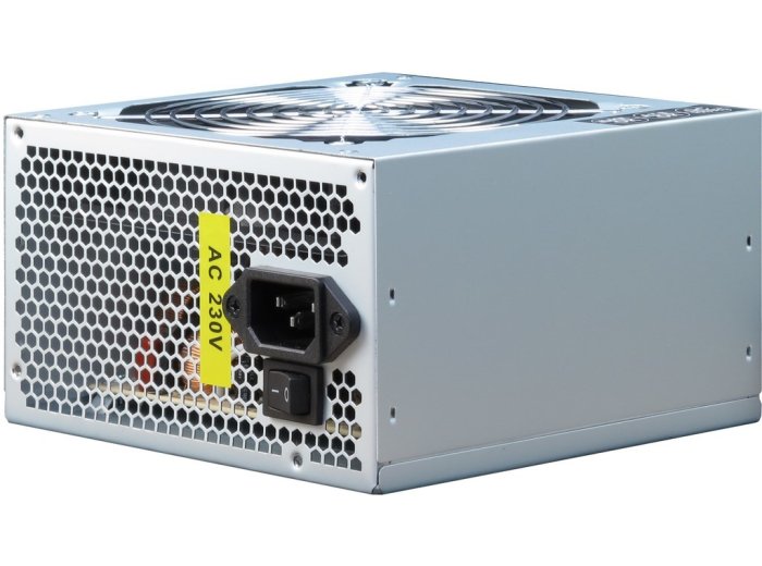 Inter-Tech SL-500 Plus moduł zasilaczy 500 W 20+4 pin ATX ATX Srebrny