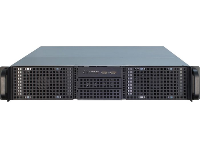 Inter-Tech IPC 2U-20248 Rack Czarny