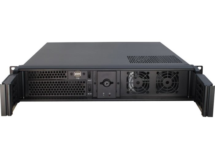 Inter-Tech IPC 2U-2098-SL Rack Czarny