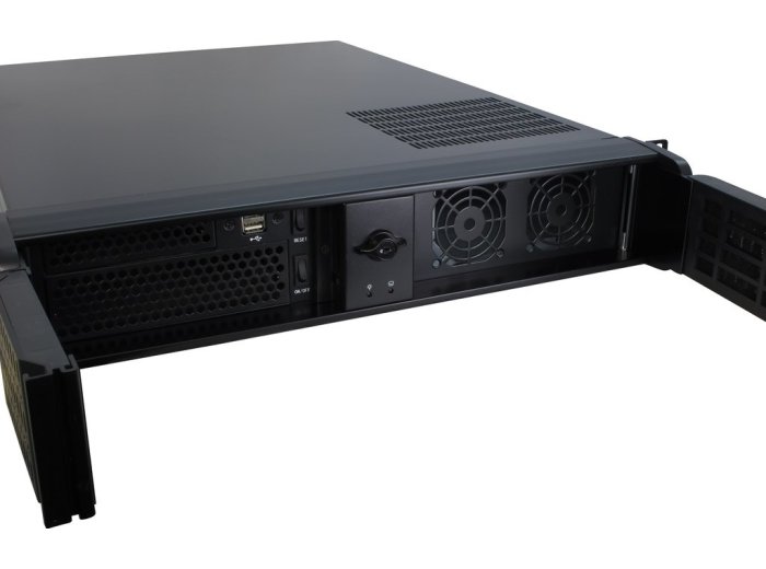 Inter-Tech IPC 2U-2098-SL Rack Czarny