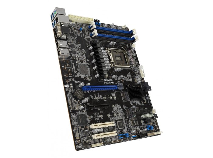 Płyta Serwerowa ASUS P12R-E LGA-1200, C256, 4DIMM, 1*PCIe x16 slot, 3*PCIe x8 slots, 2*M2, 2 x Intel® I210AT + 1 x Mgmt LAN, ATX
