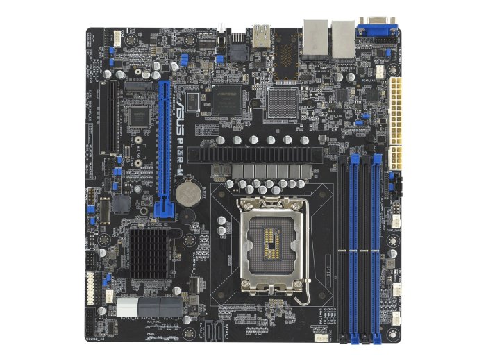 Płyta główna Asus P13R-M 1x LGA1700 Intel Xeon E-24XX C262 (4xDIMM, 8x SATA, 1xM.2, 2x1GbE, ASMB11-iKVM, mATX)