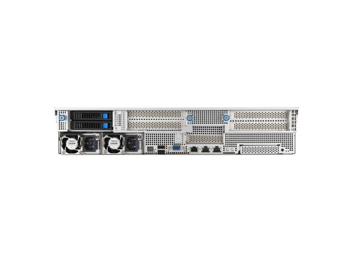 Platforma Asus Rack (2U) RS520A-E12-RS24U AMD Epyc 9004 (24x NVMe, 2xM.2, 2x10Gbe, IPMI, 1+1 1600W)