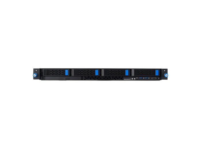 ASUS Rack 1U RS300-E12-PS4/350W Intel C262 LGA1700 95W 4xDDR5 4400/4000/3600 4x3,5"/2,5" 4*SATA/SAS/NVMe 2x Intel I210AT 1x Management Port 350W 80 PLUS Gold