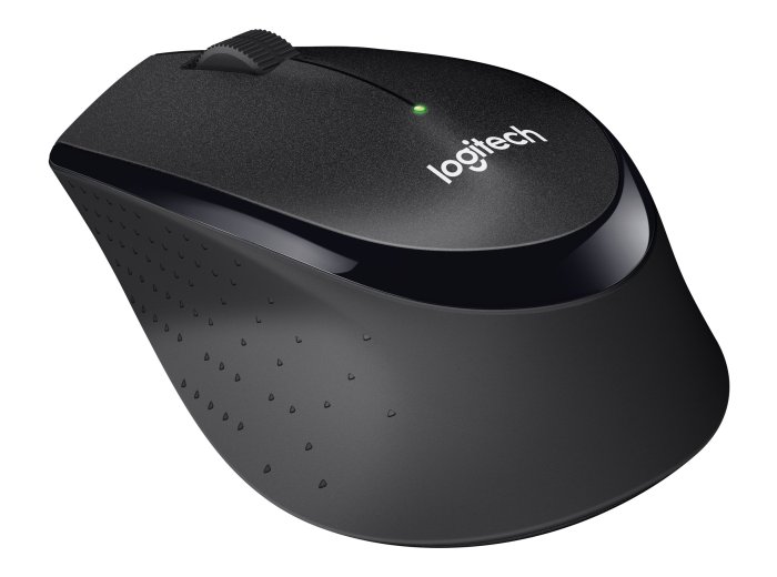 Mysz Logitech M330 910-004909 (USB 2.0; kolor czarny; optyczna)