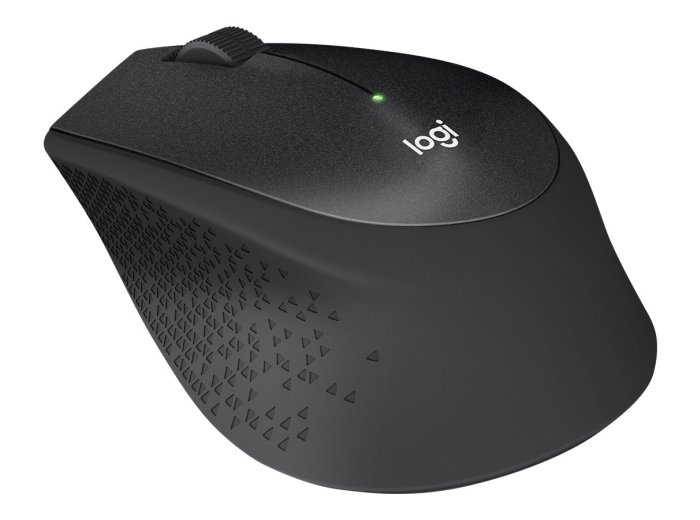 Mysz Logitech M330 910-004909 (USB 2.0; kolor czarny; optyczna)