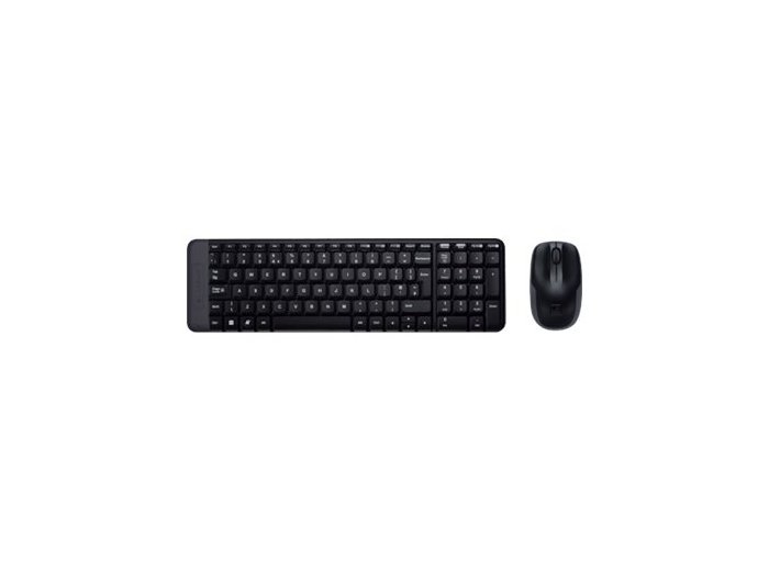 LOGITECH Wireless Desktop MK220 Int NSEA layout