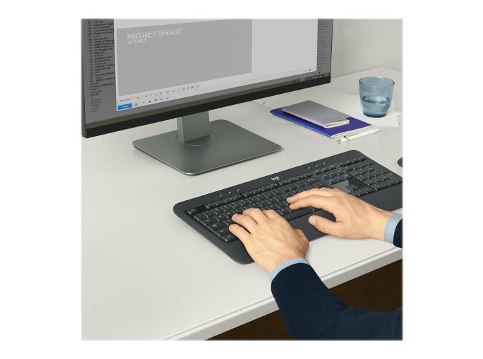 Logitech Klawiatura MK540 Advanced bezprzewodowa + mysz CZ