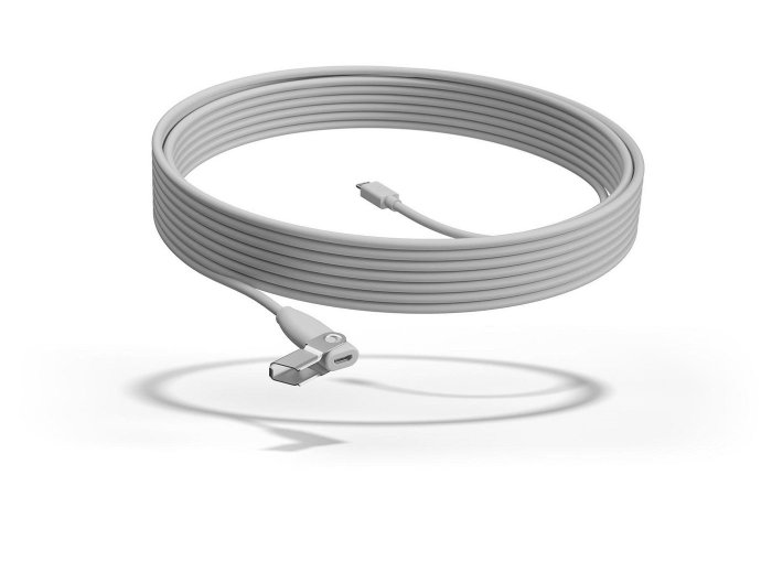 Logitech Rally Mic Pod Extension Cable Biały