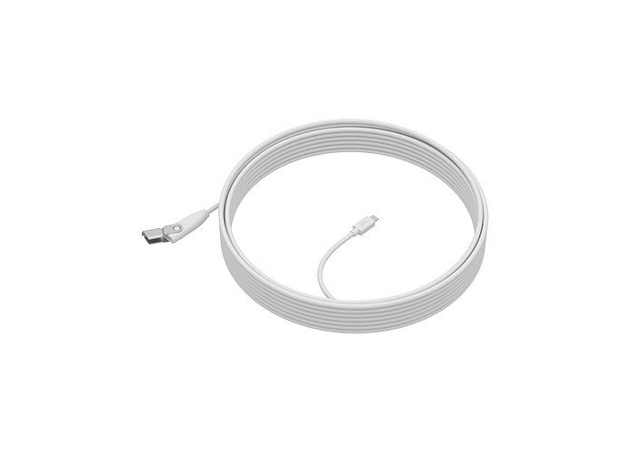 Logitech Rally Mic Pod Extension Cable Biały