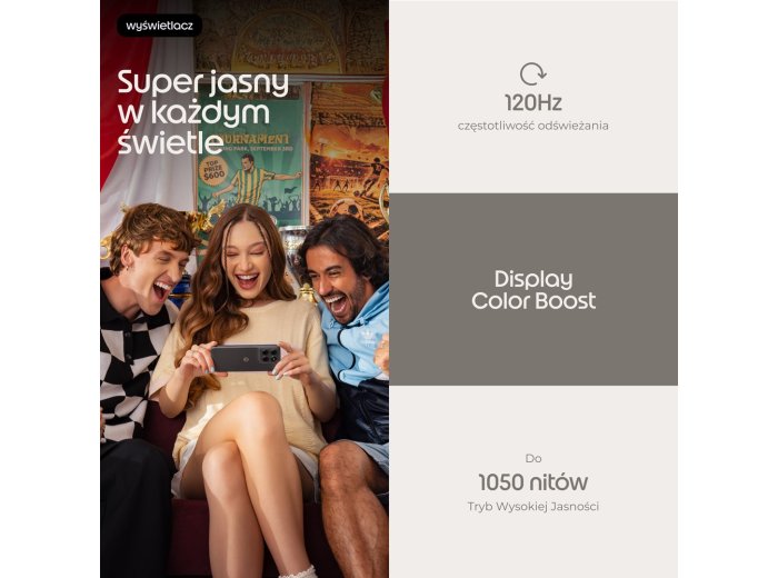 Motorola moto g37 16,9 cm (6.67") Dual SIM Android 16.0 5G USB Type-C 4 GB 128 GB 5200 mAh Szary