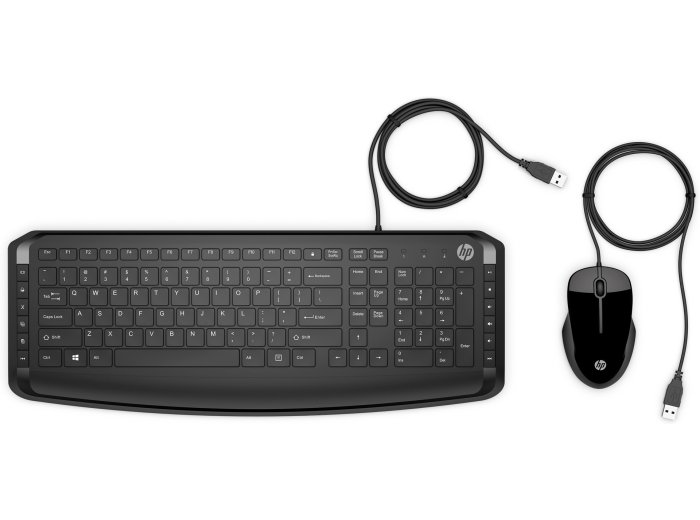 Zestaw klawiatura + mysz HP Pavilion Keyboard + Mouse 200 przewodowe czarne 9DF28AA