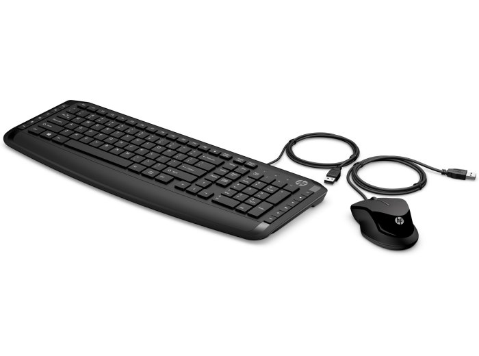 Zestaw klawiatura + mysz HP Pavilion Keyboard + Mouse 200 przewodowe czarne 9DF28AA